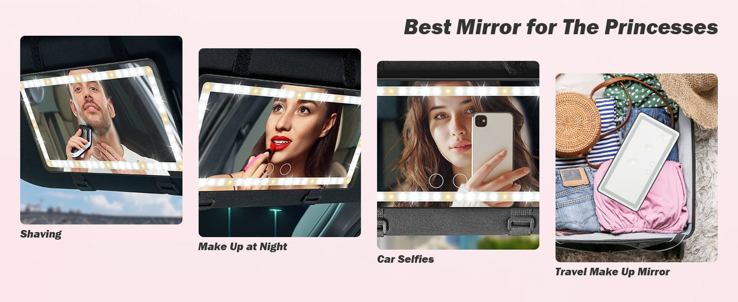 🔥SUMMER HOT SALE 50% OFF🔥Sun Visor Makeup Mirror