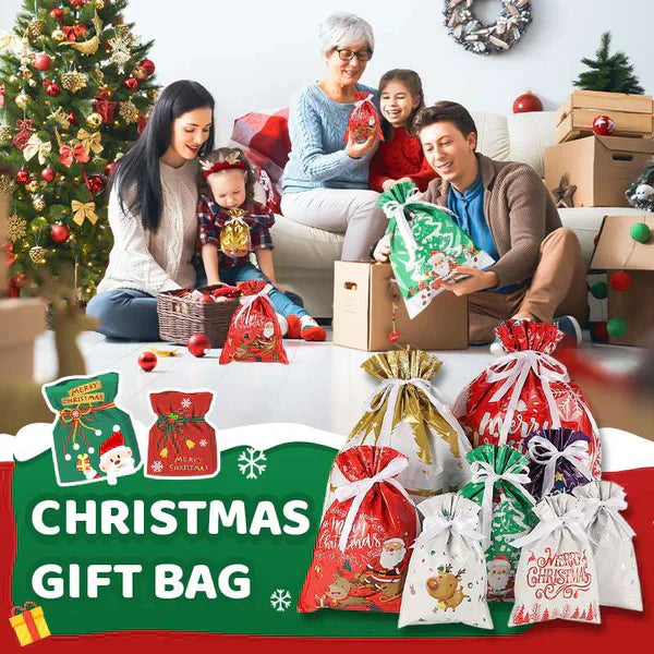💥 LAST DAY PROMOTION - 50%OFF 💥The World’s Best Christmas Gift Bag With Drawstring