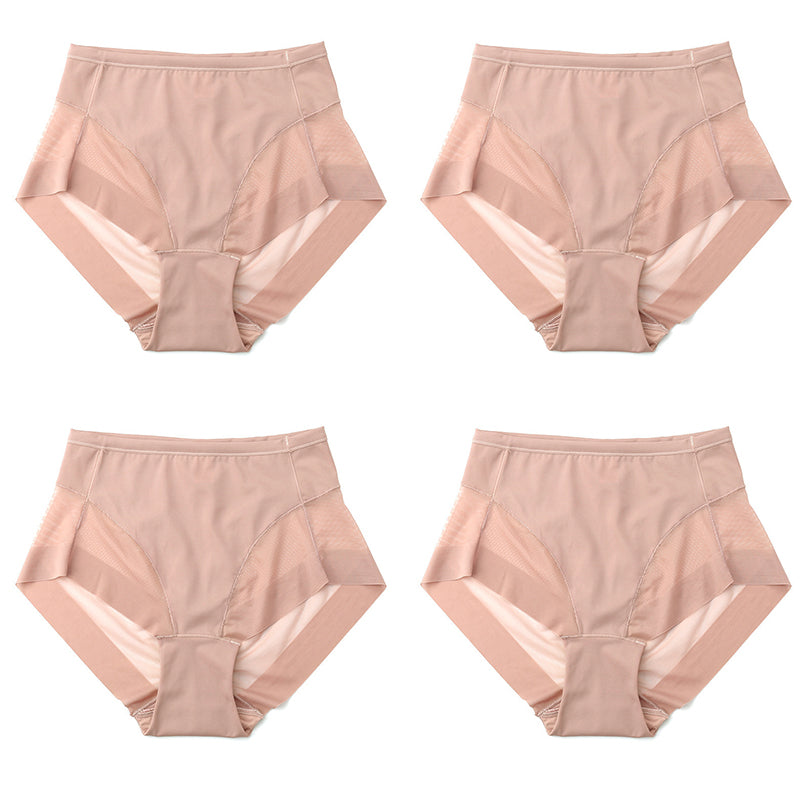 ⏳High Waist Ice Silk Seamless Shaping Briefs