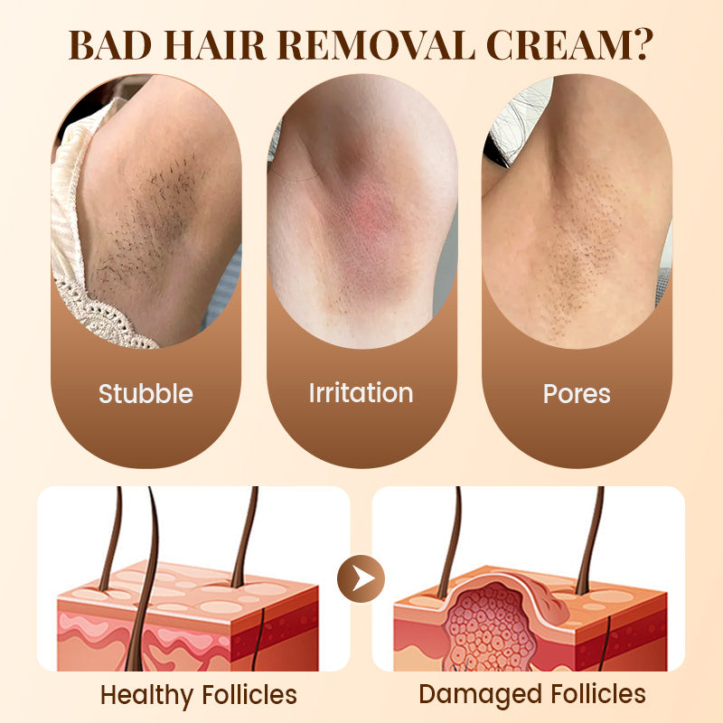 120g gentle hair removal cream, suitable for multiple body parts