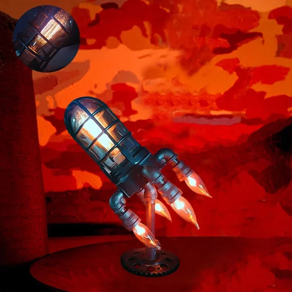 š LAST DAY 51% OFF ! ! Steampunk Rocket Lamp