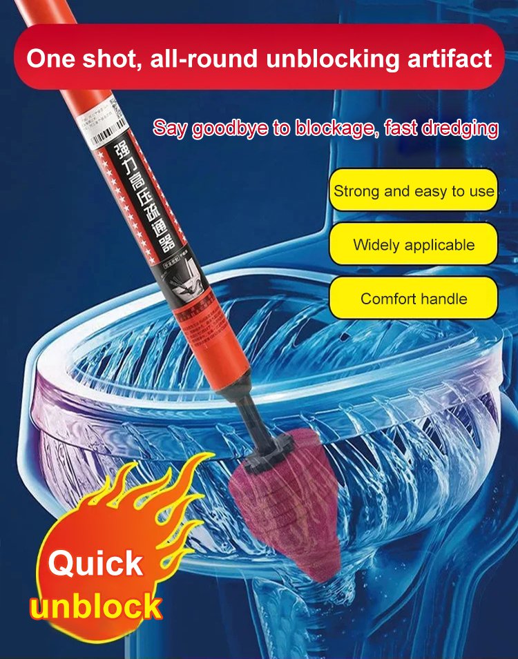 ⏰Last Day Promotion 50% OFF - 🏆High Pressure Toilet Unblock a Shot