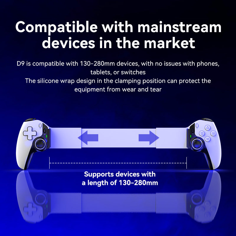 Universal Extendable Gamepad with 2 Programmable Back Buttons
