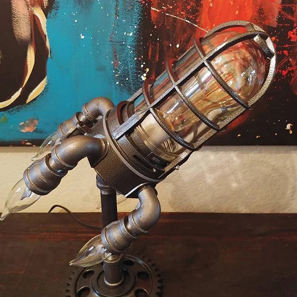 š LAST DAY 51% OFF ! ! Steampunk Rocket Lamp