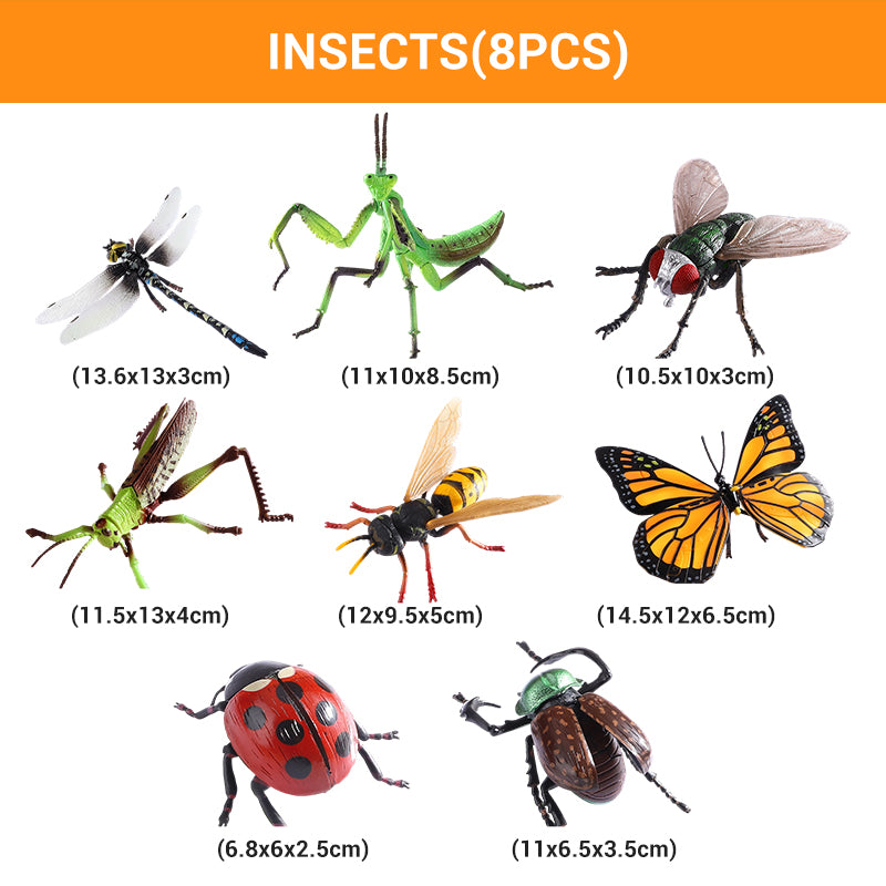 🐞🎄New collection✨ Insect & Animal Building Toys - 3 Levels of Difficulty, Non-Toxic Materials, Educational 🎨⚙️