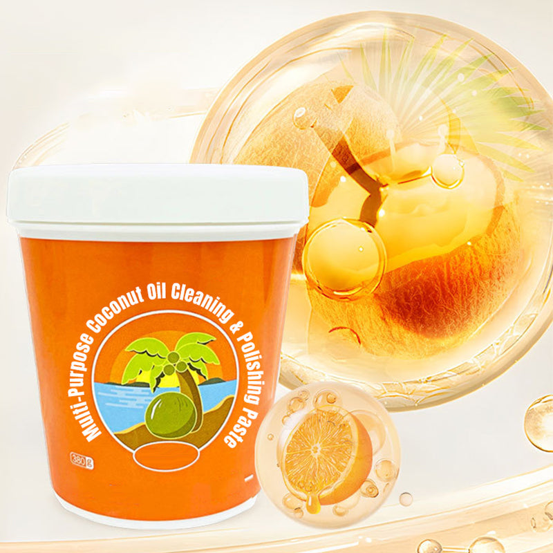 🔥New Hot Selling❤️🔥 Multi-Purpose Coconut Oil Cleaning & Polishing Paste