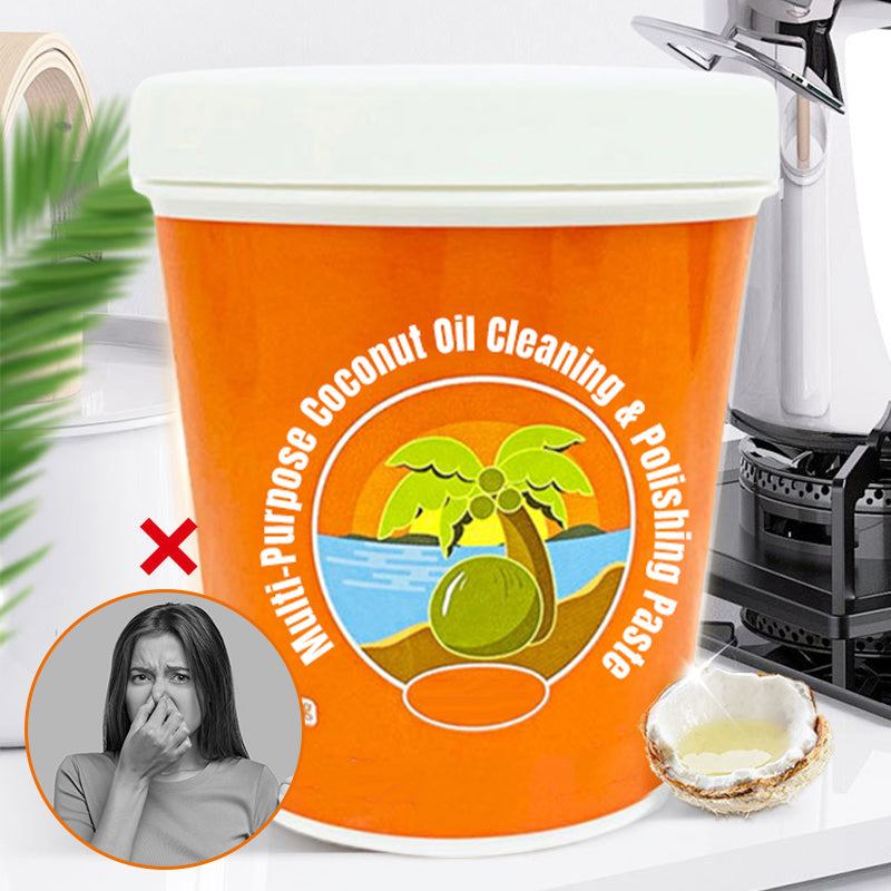 🔥New Hot Selling❤️🔥 Multi-Purpose Coconut Oil Cleaning & Polishing Paste