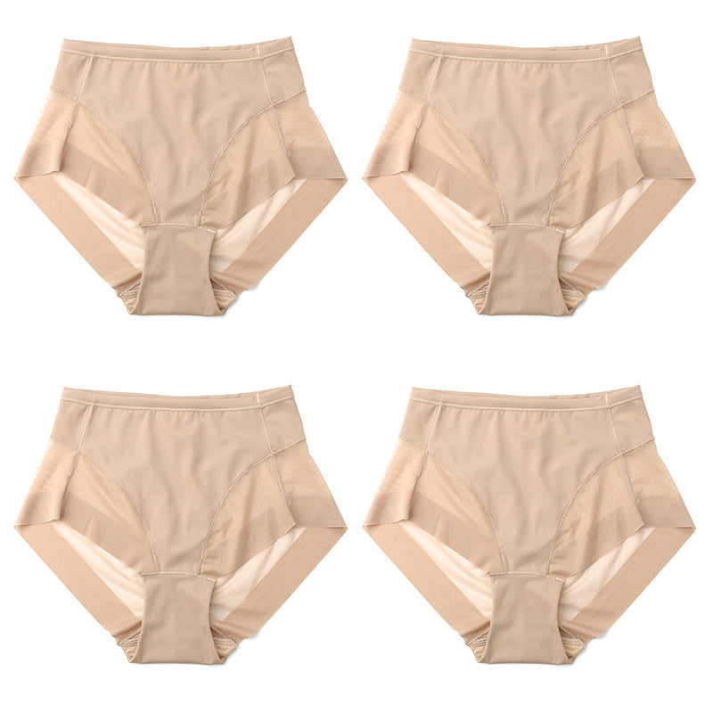 ⏳High Waist Ice Silk Seamless Shaping Briefs