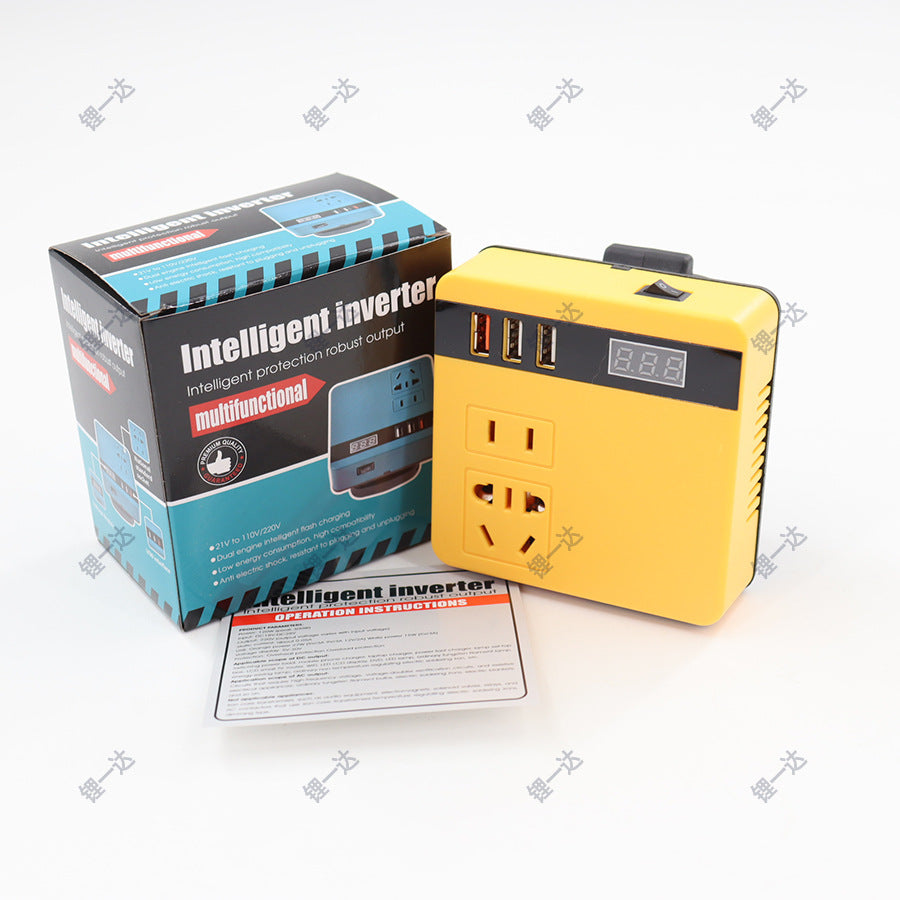 🔥Winterangebot 59% RABATT🧰️Smart Wechselrichter mit Lithium-Batterie