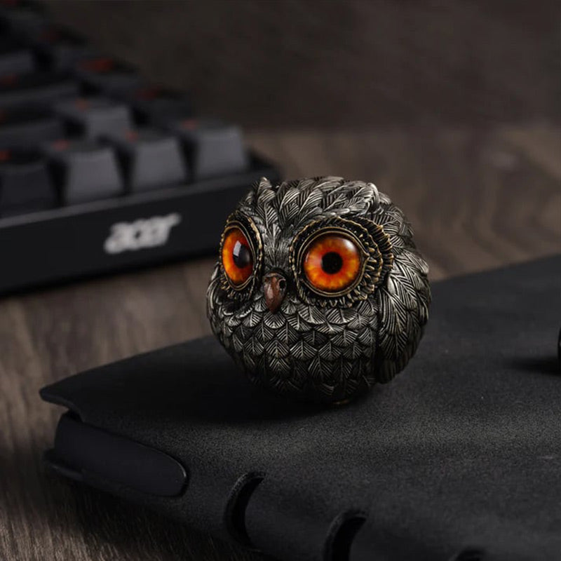 💖2025 Hot Sale💖 Realistic Lucky Owl Guardian Figurine