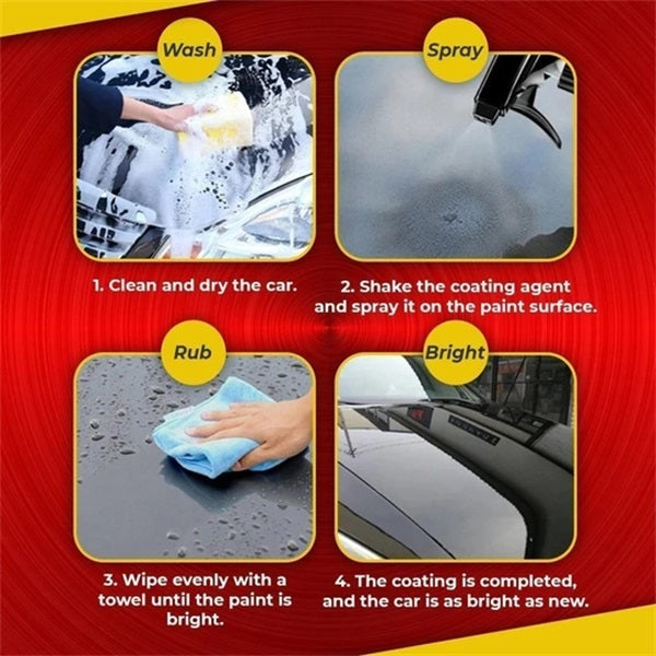 🥳2026 HOT SALE🥳💞50K+ SOLD!👴🚘 50% OFF! Nano Car Scratch Spray – Skip the body shop! Fade scratches in minutes with easy wipe-on formula. Restore your car's shine without breaking the bank. 🚗💷