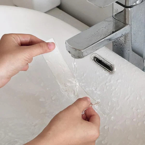 š„š„Transparent nano magic tape that leaves no residue, reusable double-sided handle