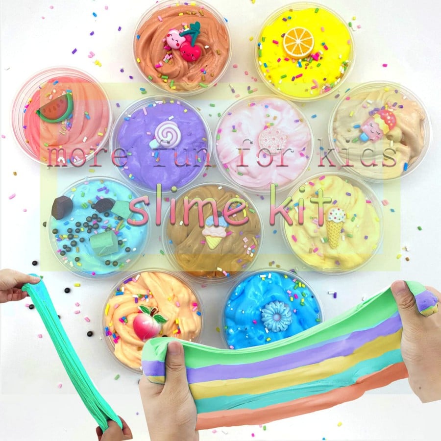 ⏰Christmas Sale 70% OFF!!🎁Super Clay Slime DIY Soft & Squishy Clay Scented Slime Sensory Clay