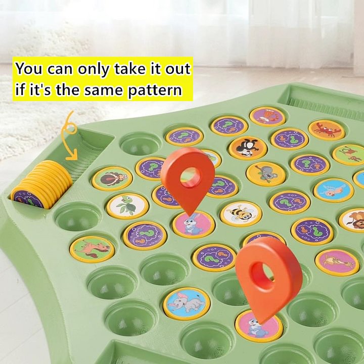 🎁Kids' 2-Player Animal Flip Chess
