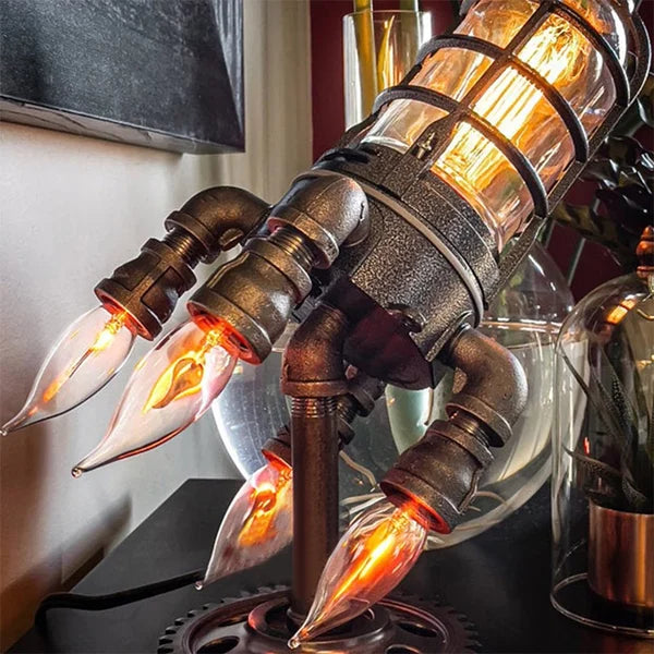 š LAST DAY 51% OFF ! ! Steampunk Rocket Lamp