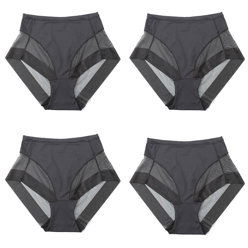 ⏳High Waist Ice Silk Seamless Shaping Briefs