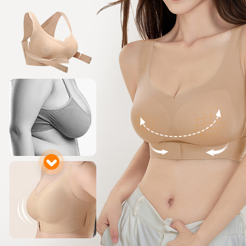 đ„Time-limited special offerđWomen's Cozy Seamless Push Up Front Closure Brađ
