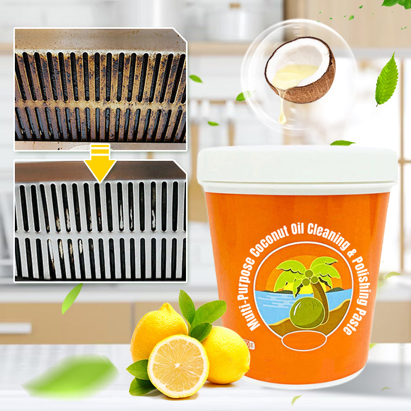 🔥New Hot Selling❤️🔥 Multi-Purpose Coconut Oil Cleaning & Polishing Paste