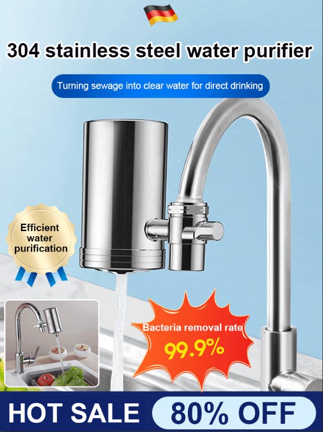 💖2025 Hot Sale💖 304 stainless steel water purifier