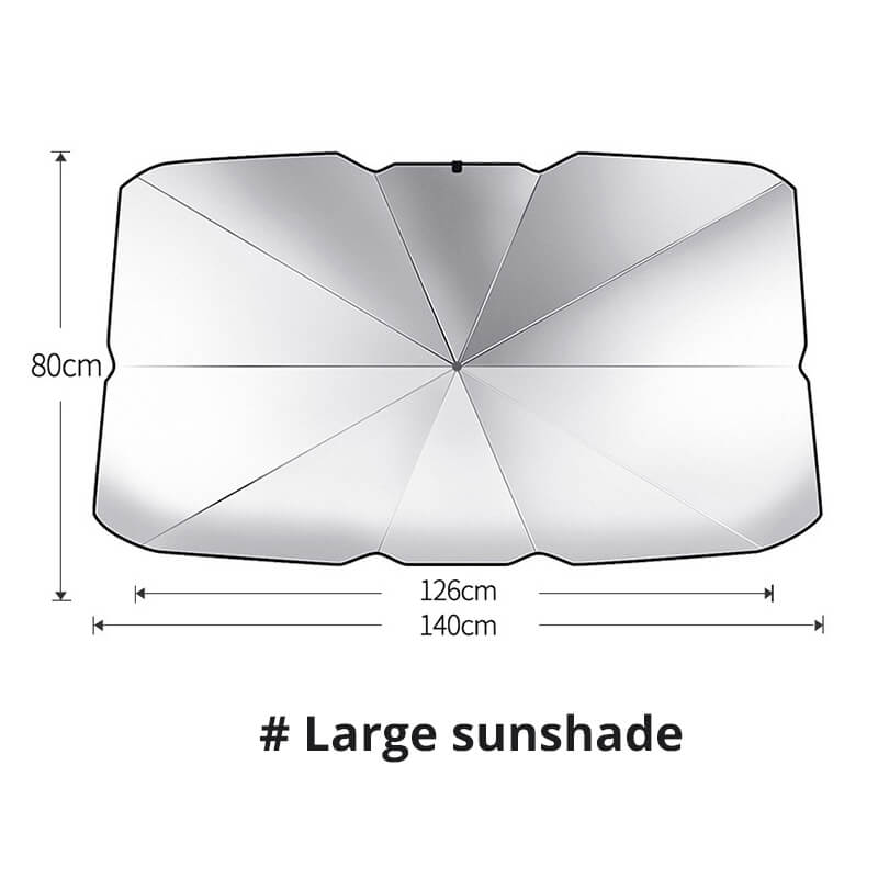 ✨Summer Hot Sale☀️Car Windshield Sun Shade Umbrella