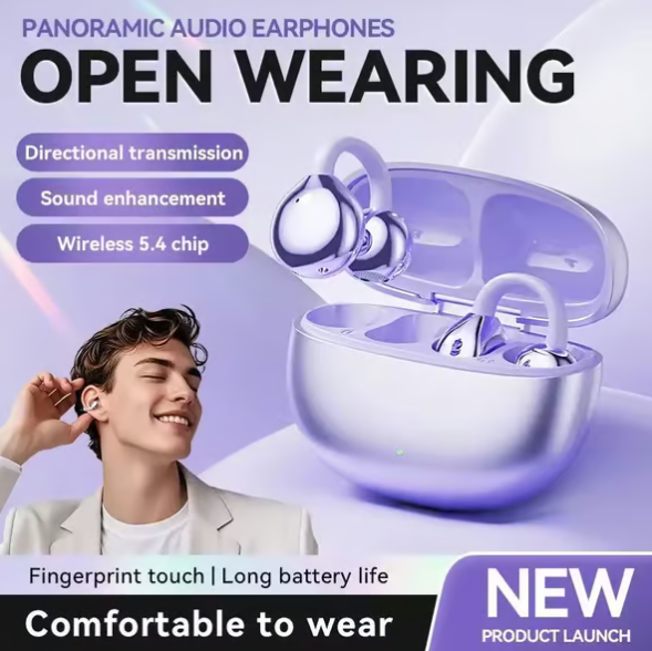 🔥2025 New Arrival🔥 Ear Clip Bluetooth Headphones-BUY 2 FREE SHIPPING NOW