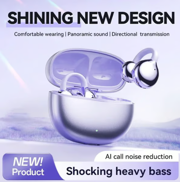 🔥2025 New Arrival🔥 Ear Clip Bluetooth Headphones-BUY 2 FREE SHIPPING NOW