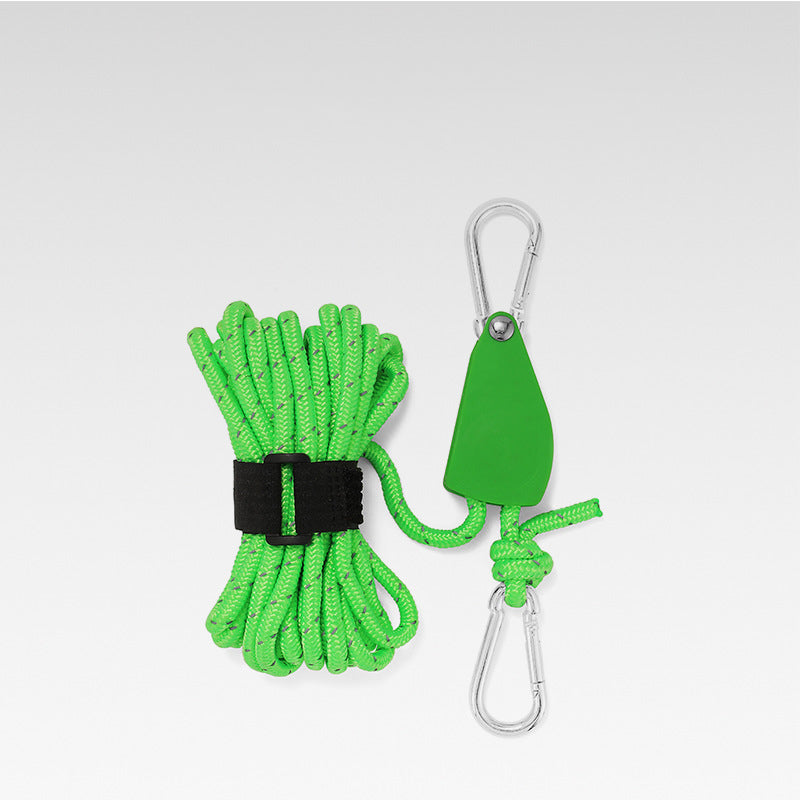 🔥Portable Adjustable Fix Camping Rope🌳