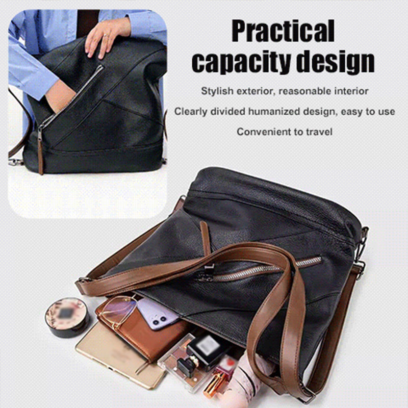 🔥Hot Sale 49% Off🔥Large Capacity PU Leather Bucket Bag