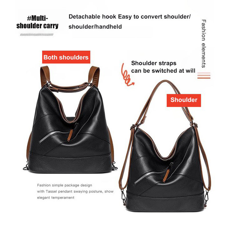 🔥Hot Sale 49% Off🔥Large Capacity PU Leather Bucket Bag