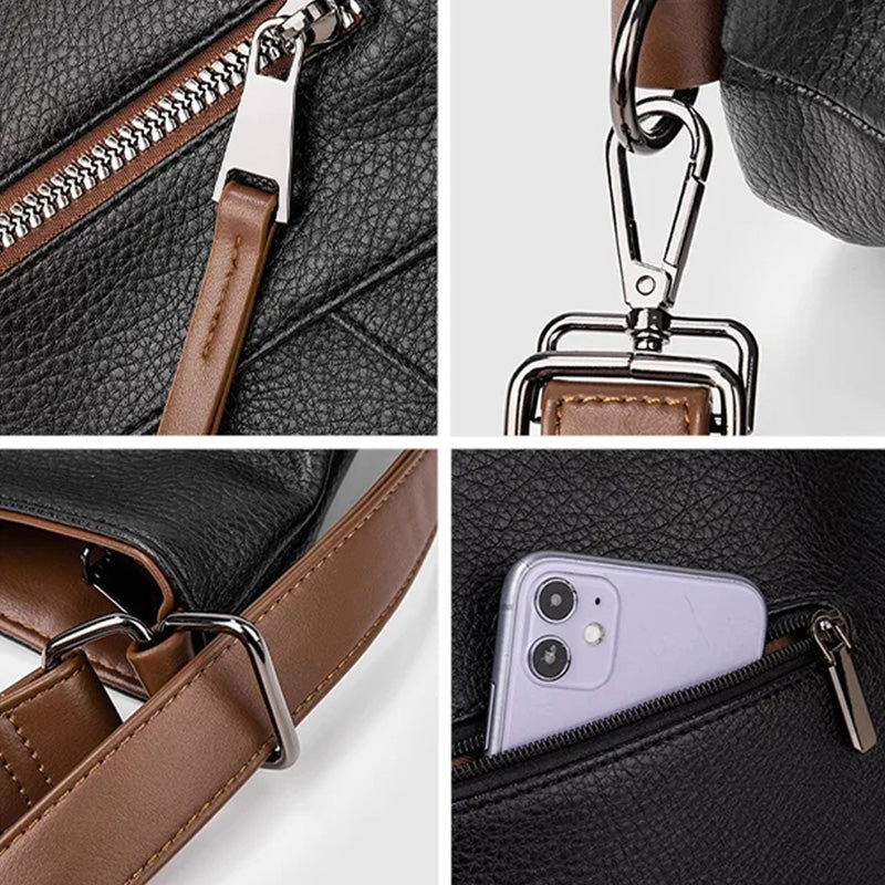 🔥Hot Sale 49% Off🔥Large Capacity PU Leather Bucket Bag