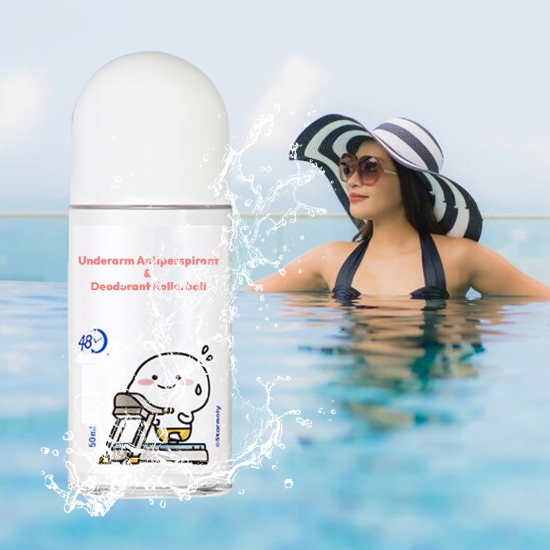🔥Hot selling🔥Summer 2025 Newest🎉Underarm Antiperspirant Deodorant Rollerball💥Buy 3 get 2 free (5 pieces)