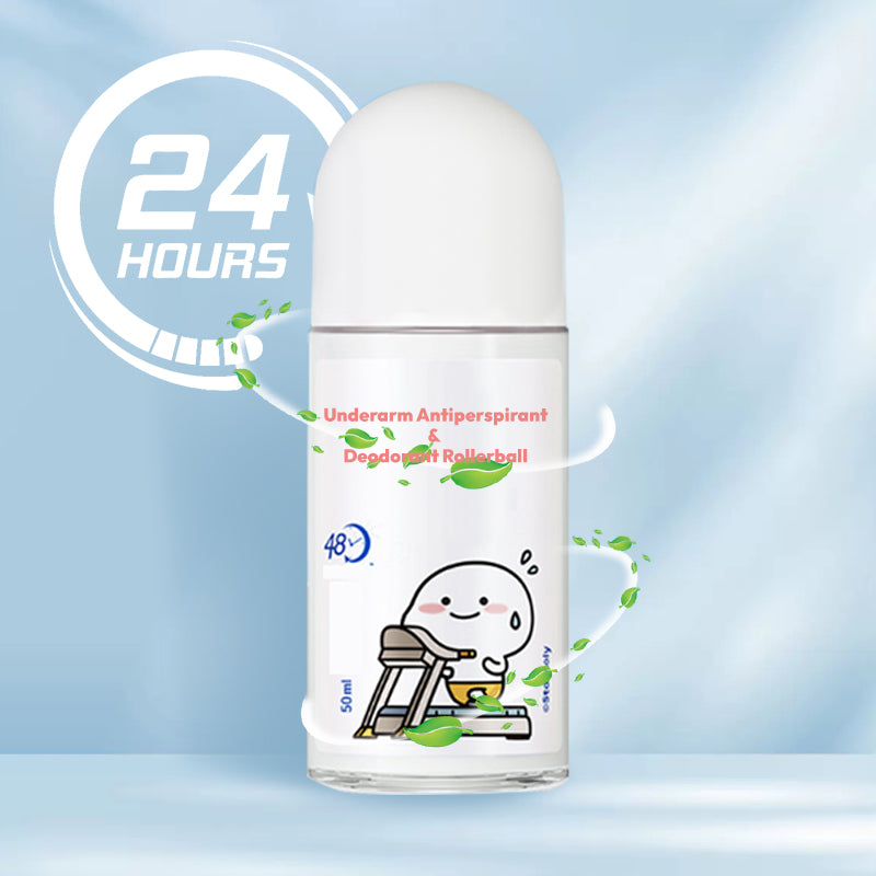 🔥Hot selling🔥Summer 2025 Newest🎉Underarm Antiperspirant Deodorant Rollerball💥Buy 3 get 2 free (5 pieces)