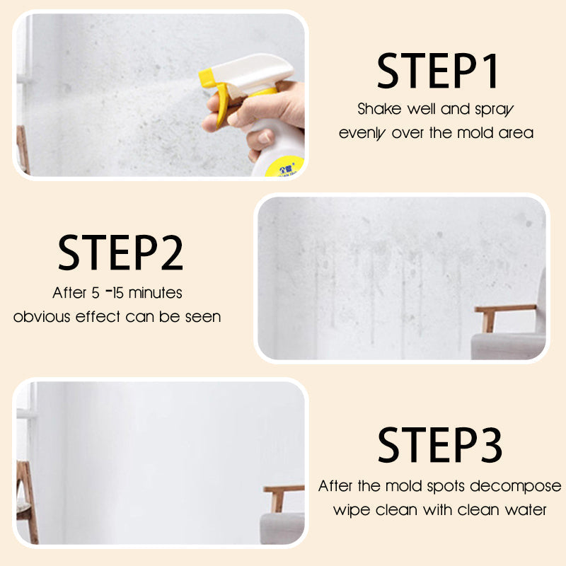 🔥Housework First Choice👍Bright As New Wall Mold Removal Spray