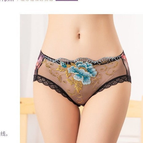 🎉 Last In Stock🎉Antibacterial Cotton Panty With Lace Embroidery
