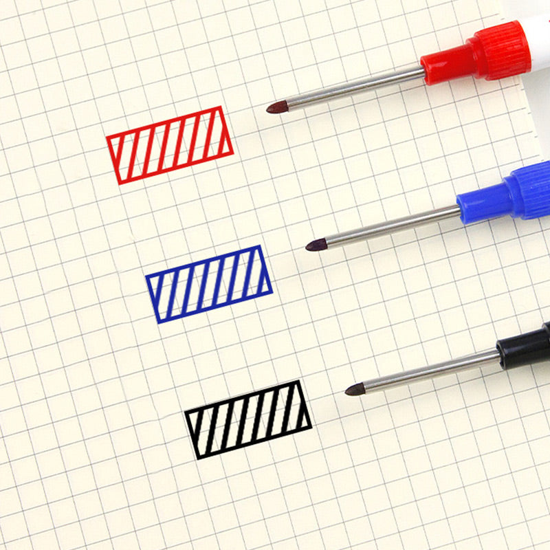 💖2025 Hot Sale💖 Long-Tip Marker Pen 🖍️Oil-Based&Quick-Dry