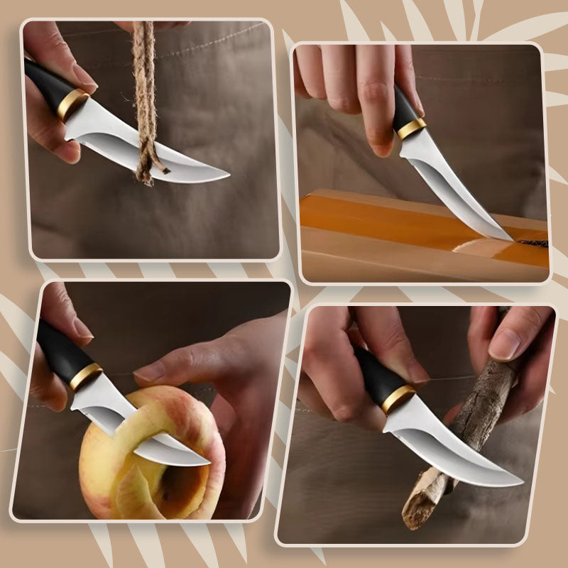 🔥Limited time 50% off🔥Multipurpose Outdoor Portable Fruit Knife with Sheath(The more you buy, the higher the discount)