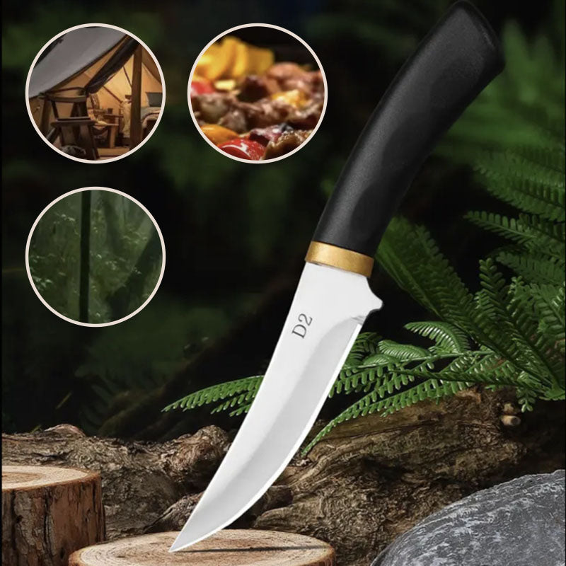 🔥Limited time 50% off🔥Multipurpose Outdoor Portable Fruit Knife with Sheath(The more you buy, the higher the discount)