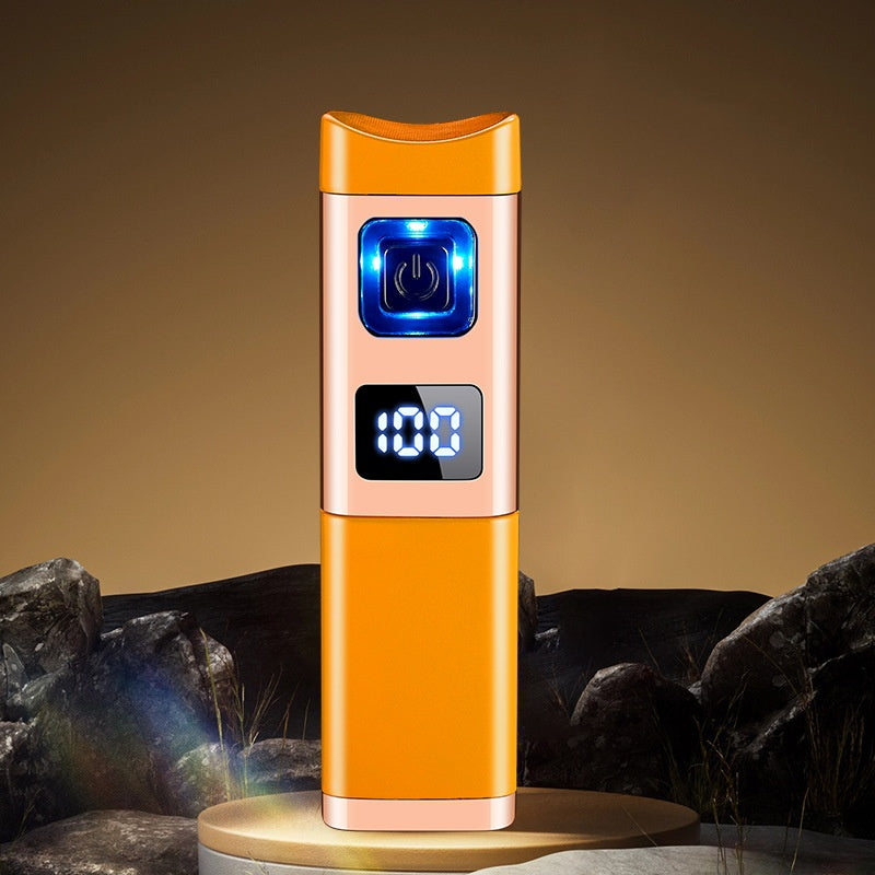 🎅🎁Christmas gifts 🎊Rechargeable & Refillable Cigar Torch Lighter with LED Display