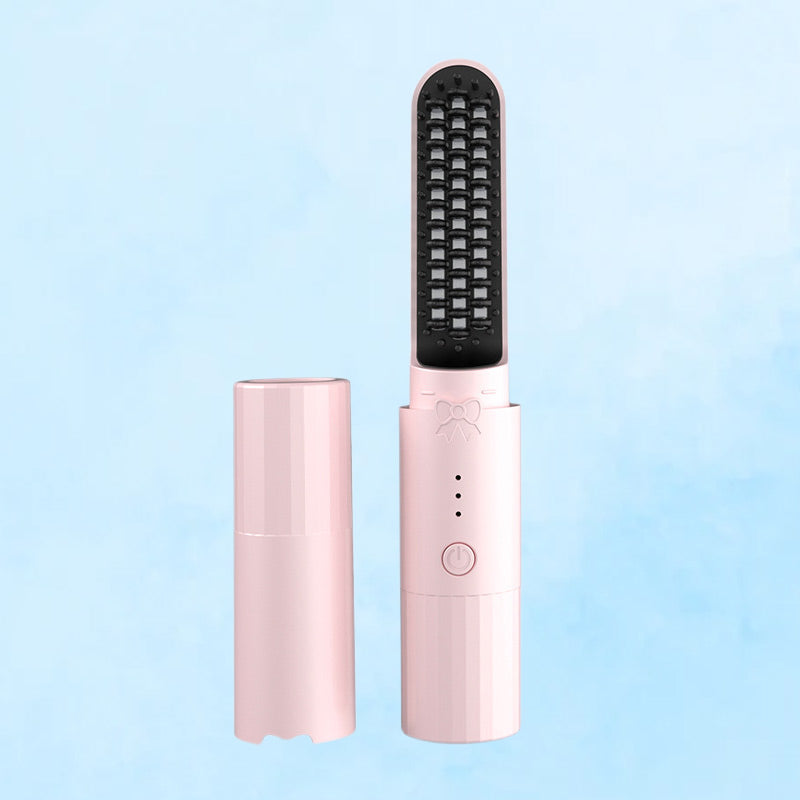 🔥2025 New Arrival🔥 2-in-1 Rechargeable Long-lasting Straightening Comb