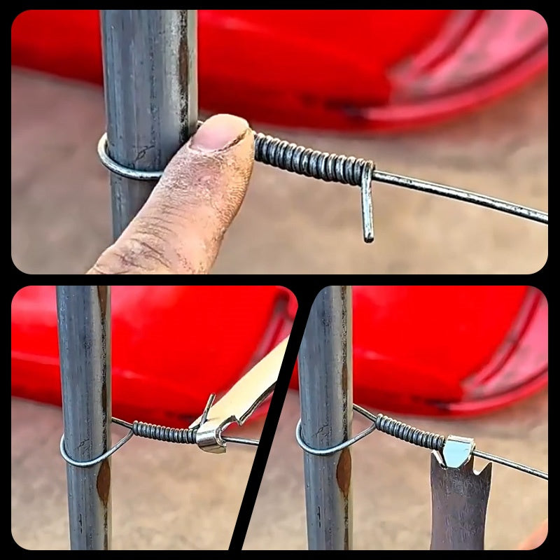 🔥2025 New Arrival🔥 Multifunction Fence Wire Twister for T Post Clip