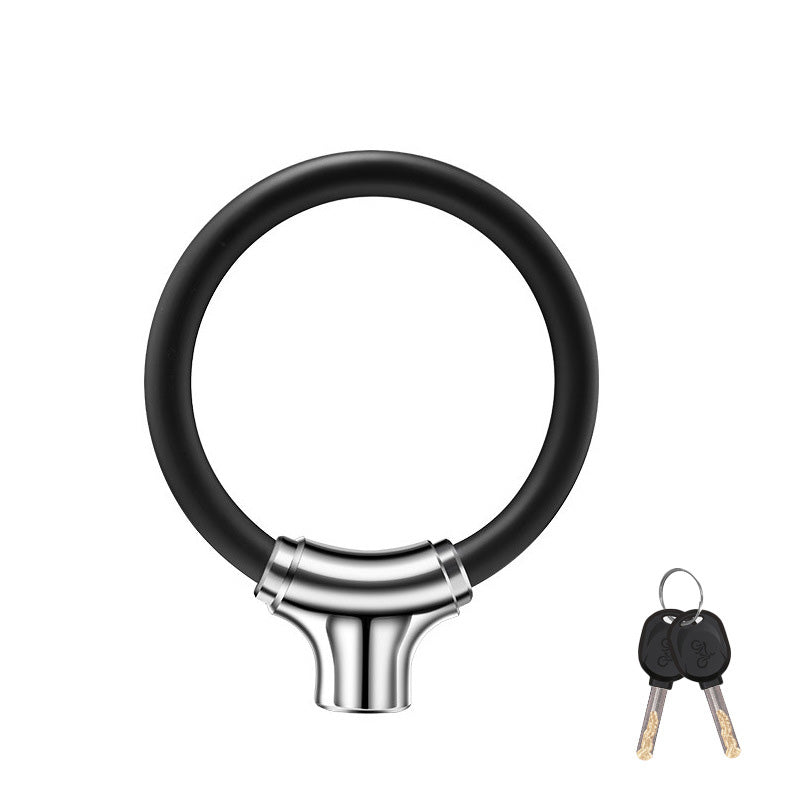 🚲 Limited Time Half Price - Portable Bicycle Anti-theft Ring Steel Cable Lock🔒✨