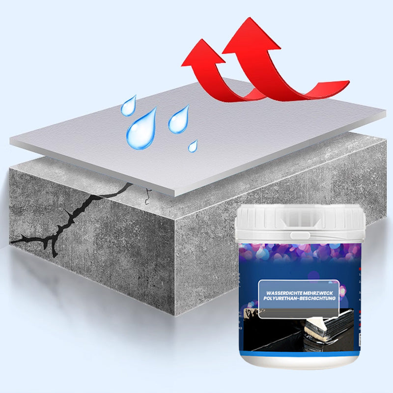🔥New Hot Selling❤️🔥 Waterproof multi-purpose polyurethane coating,Lasting Protection, Safeguard Every Inch of Your Space! 💧🏡