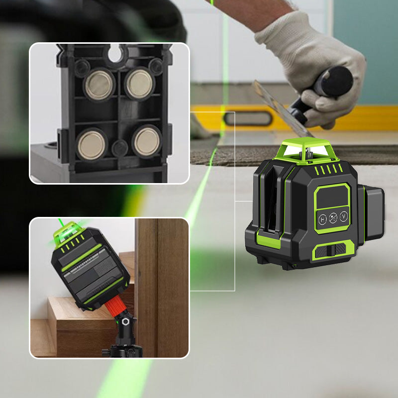 ✨LAST DAY SALE 49 OFF✨ 360° Green Beam Self-Leveling Laser Level