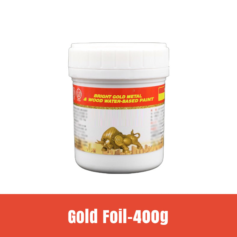 Bright Gold Metal & Wood Water-Based Paint