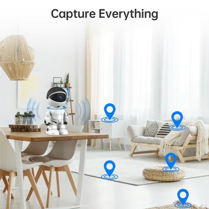 🔥2025 Hot Sale🔥 Wireless Indoor Motion Detection Robot Camera