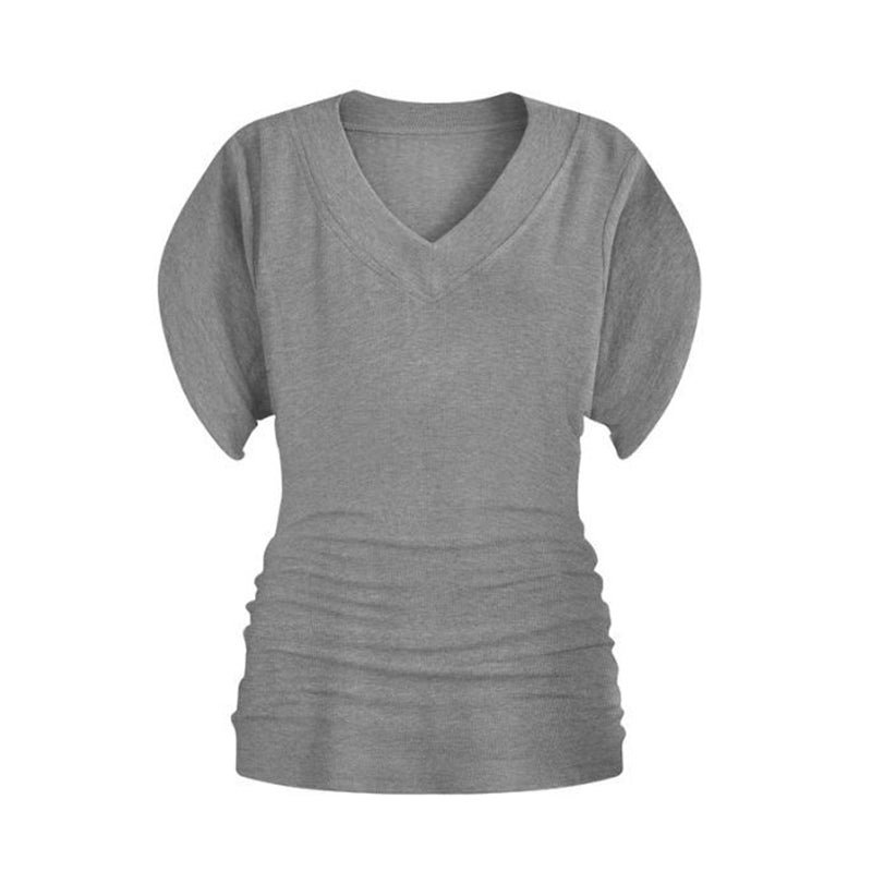 💖2025 Hot Sale💖 Dolman V-Neck Cinched Waist Blouse
