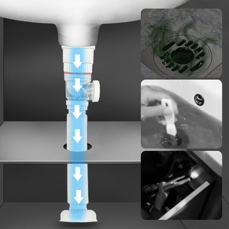 💖HOT SALE 49% OFF💖 Multi-Use Flexible Drain Pipe with Odor Prevention Cup