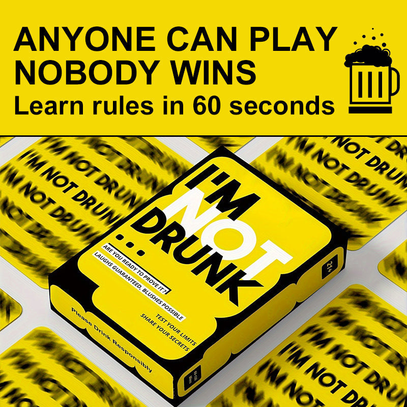 š2025 Hot Saleš I'M NOT DRUNK Card Game