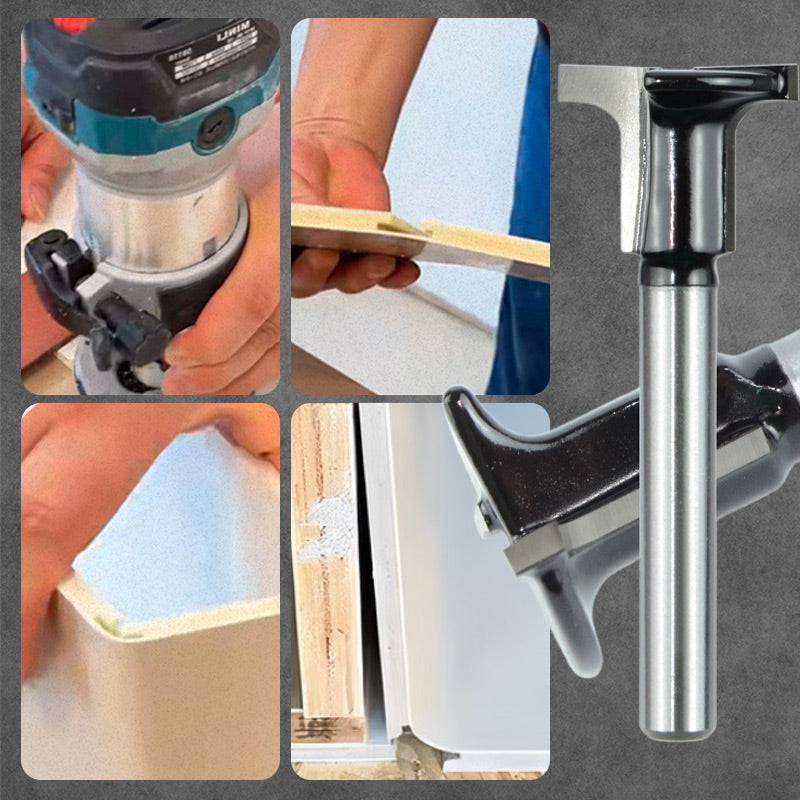 1/4 handle wood veneer carbon fiber board arc bending knife 8 mm small trimming machine special veneer arc cutter head