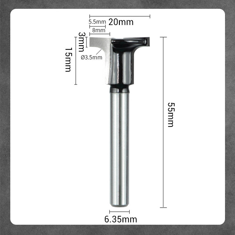 1/4 handle wood veneer carbon fiber board arc bending knife 8 mm small trimming machine special veneer arc cutter head